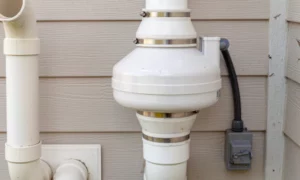 residential radon mitigation system